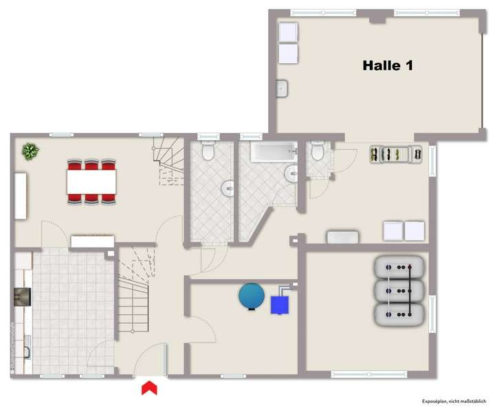 Grundriss Untergeschoss