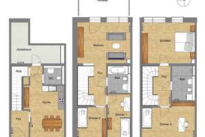 5-Zimmer Reihenhaus mit Terrasse - Wohnquartier im Stadtteil Burg – Gretelriede 40 D, 30419 Burg, Hannover – Vorschaubild 11