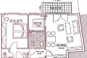 Helle 2-Zimmer-Erdgeschoßwohnung in zentraler Lage in Essen-Burgaltendorf inklusive Einbauküche – Überruhrstraße 580, 45289 Burgaltendorf, Essen – Vorschaubild 19