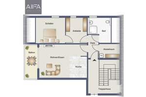 AllFa – Attraktive 3-Zimmer-Wohnung mit Wohlfühlcharakter zur Miete in Waldfeucht-Haaren! – Die vollständige Adresse der Immobilie erhältst du vom Anbieter., 52525 Waldfeucht – Vorschaubild 9