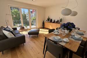 Neuwertige möblierte sonnige 3-Zi-Wohnung 1.OG 2 Balkone Süd & West in Obermenzing – Privatverkauf – Sterrhubenweg 14, 81247 Obermenzing, München – Vorschaubild 11