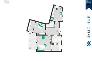 ++ Kapitalanlage-Barrierfreie 3-Raum-Wohnung mit riesiger Terrasse & 3,8 % Anfangsbruttorendite  ++ – Die vollständige Adresse der Immobilie erhältst du vom Anbieter., 4299 Stötteritz, Leipzig – Vorschaubild 11