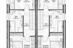 In Marienthal - moderndes Stadthaus mit 6 Zimmern als Doppelhaushälfte in zentraler Lage (TF1) – Die vollständige Adresse der Immobilie erhältst du vom Anbieter., 22043 Marienthal, Hamburg – Vorschaubild 15