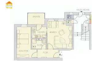 Geräumige Erdgeschosswohnung mit Balkon und Stellplatz! – Eichendorffstraße 21, 9131 Chemnitz – Vorschaubild 6