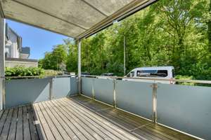 +++ direkt am Waldrand - 12 m² Süd-Balkon - Erdgeschoss - 2,70 Raumhöhe - 2-FH mit Eigentümer +++ – Am Stadtpark 26, 70435 Zuffenhausen-Am Stadtpark, Stuttgart – Vorschaubild 2