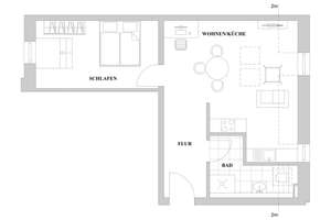 Attraktive Kapitalanlage oder Eigennutzung – hochwertig modernisiert und möbliert – Die vollständige Adresse der Immobilie erhältst du vom Anbieter., 40210 Stadtmitte, Düsseldorf – Vorschaubild 9