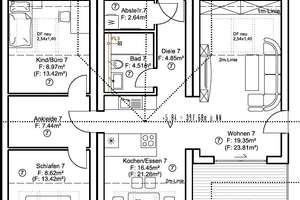 Hochwertige Neubau-Dachgeschosswohnung mit Dachterrasse | KfW 40 | QNG – Salamanderweg 8, 84034 West, Landshut – Vorschaubild 6