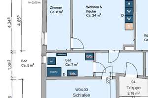 Frisch sanierte DG-Wohnung an der Weser – Fröbelstraße 16, 28775 Fähr-Lobbendorf, Bremen – Vorschaubild 10