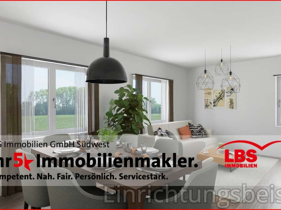 Wohn Esszimmer EG (KI generier