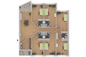 !Ausschließlich! FÜR STUDIERENDE (DUAL ODER VOLLZEIT) : WG-Zimmer in moderner 6er WG – Im Brauereiviertel 9, 24118 Ravensberg, Kiel – Vorschaubild 15