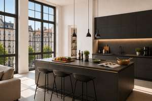 Exklusive Loft-Wohnung mit beeindruckenden Fensterfronten in Berlin-Mitte – Die vollständige Adresse der Immobilie erhältst du vom Anbieter., 10119 Prenzlauer Berg, Berlin – Vorschaubild 2