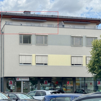 Hochwertige Penthouse-Wohnung mit Tiefgaragenstellplatz im Herzen von Hadamar!