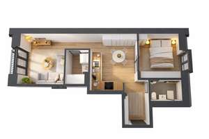 SCHÖNEBERG / KREUZBERG: BESTE LAGE: ERSTBEZUG im LUXUS Neubau: 3-Zimmer-DACHGESCHOSS-Whg + 2 Bäder – Die vollständige Adresse der Immobilie erhältst du vom Anbieter., 10827 Schöneberg, Berlin – Vorschaubild 6