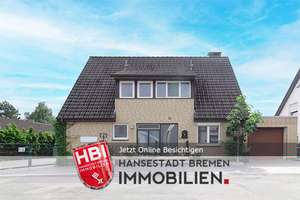 Rönnebeck / Familienfreundliches Einfamilienhaus mit Garage in ruhiger Lage – Die vollständige Adresse der Immobilie erhältst du vom Anbieter., 28777 Rönnebeck, Bremen – Vorschaubild 1