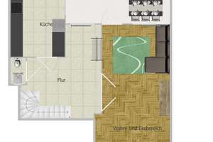 Großzügige Maisonettewohnung mit 160 m² Wohnfläche in begehrter Lage von Bonn-Muffendorf – Deutschherrenstraße 90, 53177 Muffendorf, Bonn – Vorschaubild 4