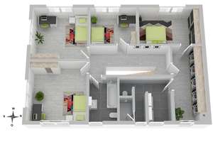 Modernes Wohnen im Bauhausstil – Exklusives Einfamilienhaus zur Miete – Die vollständige Adresse der Immobilie erhältst du vom Anbieter., 22927 Großhansdorf – Vorschaubild 15