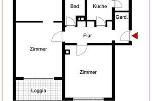 Einzigartige 2 Zimmer-Wohnung in Stuttgart-Degerloch! – Die vollständige Adresse der Immobilie erhältst du vom Anbieter., 70597 Degerloch (Ortsteil), Stuttgart – Vorschaubild 9