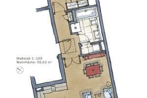 Urbanes Wohnen in ruhiger Innenhoflage – Moderne Eigentumswohnung mit Südwest-Loggia – Die vollständige Adresse der Immobilie erhältst du vom Anbieter., 10117 Mitte (Ortsteil), Berlin – Vorschaubild 10
