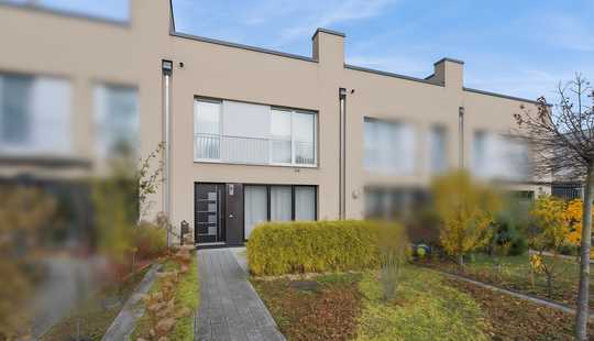 Bild von Zukunftswohnen heute: Modernes Reihenhaus im Zero:E Park Wettbergen