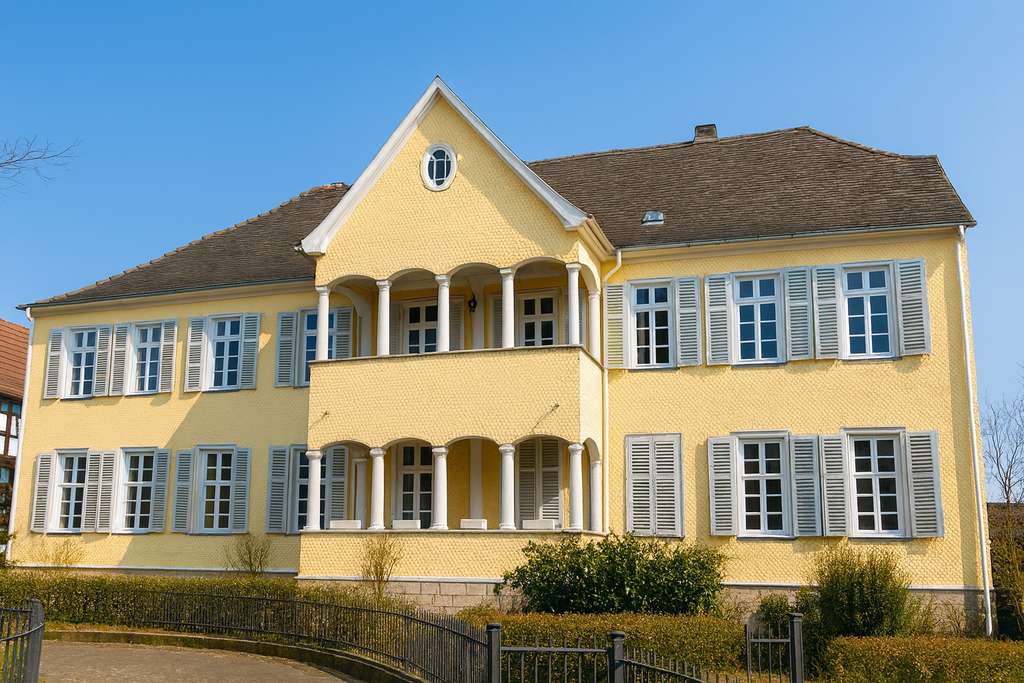 Immobilie in Birstein - Exklusives Barockdomizil im Schlossensemble – Grosszügiges 1. OG mit ca. 240 m² plus DG und Keller - Bild 0