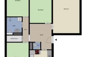 Jetzt sichern: Bezugsfreie 4-Zimmerwohnung mit Loggia zu verkaufen! – Die vollständige Adresse der Immobilie erhältst du vom Anbieter., 53175 Hochkreuz, Bonn – Vorschaubild 16