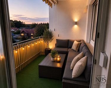 Attraktive Kapitalanlage: Renovierte 3-Zimmer-Wohnung mit Balkon, Küche & Fernblick