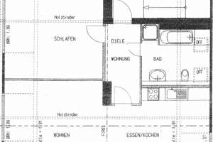 Stadtwohnung in Aachen: 2-Zimmer-Dachgeschoß an der Thomashofstraße – Thomashofstraße 11, 52070 Jülicher Straße, Aachen – Vorschaubild 3