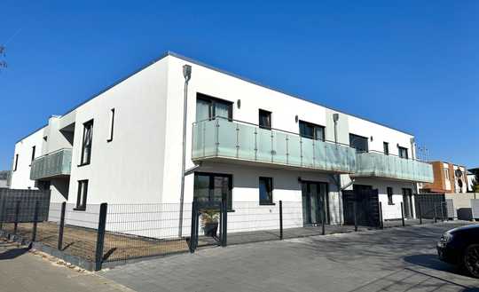 Sofort einziehen! Neubau-Erdgeschosswohnung Barrierefrei mit großzügiger Terrasse!