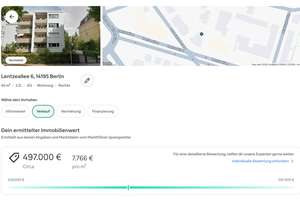 2-Zimmer mit Balkon, Stellplatz & saniertem Bad - vermietete Kapitalanlage – Lentzeallee 6, 14195 Schmargendorf, Berlin – Vorschaubild 2