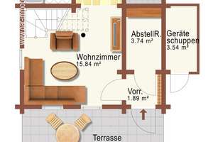 160 m zum Strand - Blockbohlen-Ferienhaus – Dünenweg 8b, 18586 Baabe – Vorschaubild 23