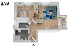 Oldenburg-Ofenerdiek - Exklusive Wohneinheit im KfW-40 QNG Effizienzhaus – Die vollständige Adresse der Immobilie erhältst du vom Anbieter., 26125 Ofenerdiek, Oldenburg (Oldenburg) – Vorschaubild 3