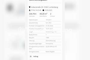 Tauschwohnung: Lichtdurchflutete 2-Zimmer-Wohnung in Lichtenberg – Die vollständige Adresse der Immobilie erhältst du vom Anbieter., 10367 Lichtenberg (Ortsteil), Berlin – Vorschaubild 2