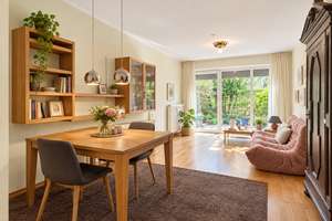 Erdgeschosswohnung in Bilk mit Garten und PKW Stellplatz