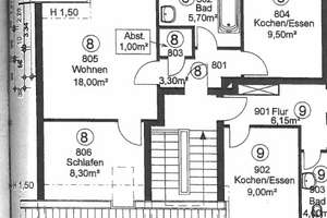 zentral in Essen Frohnhausen: 2,5-Zimmer-Wohnung im Dachgeschoss – Braunschweiger Straße 7, 45145 Frohnhausen, Essen – Vorschaubild 2