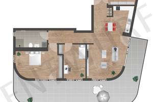 Lichtdurchflutetes Drei-Zimmer-Penthouse mit Dachterrasse im Hochgelegen Heilbronn (Typ 9) – Manfred-Weinmann-Ring 43, 74078 Neckargartach, Heilbronn – Vorschaubild 2