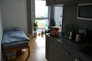 Modernes 1-Zimmer-Apartment mit EBK für Studenten und Azubis – Landsbergerstraße 441, 81241 Am Westbad, München – Vorschaubild 1