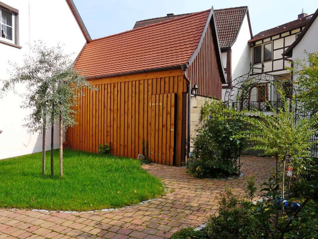 Immobilie in Königsberg in Bayern - Prächtiges Fachwerkhaus in historischer Altstadtlage - direkt am Salzmarkt - mit Garten und Gewölb - Bild 3