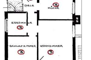 3-Zimmer Wohnung mit Balkon in Petershagen-Lahde