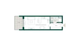 Moderne 1-Zimmer-Wohnung im 1. OG mit Loggia – hochwertig ausgestattet – Die vollständige Adresse der Immobilie erhältst du vom Anbieter., 81545 Harlaching, München – Vorschaubild 30