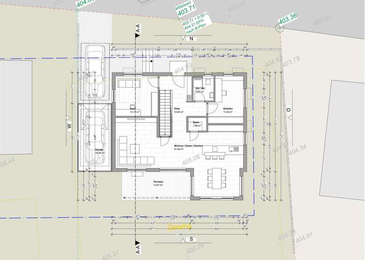 Grundriss Erdgeschoss