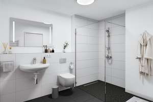 Moderne 2-Zimmer-Dachgeschosswohnung mit großer Sonnenterrasse in Duisburg – Rückertstraße 18A, 47167 Obermarxloh, Duisburg – Vorschaubild 5