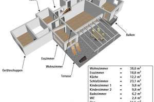 Einfamilienhaus mit sonnigem Garten und herrlicher Aussicht – Die vollständige Adresse der Immobilie erhältst du vom Anbieter., 79585 Steinen – Vorschaubild 12