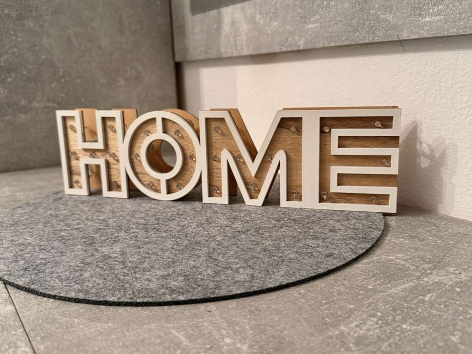 HOME ist where the hard is