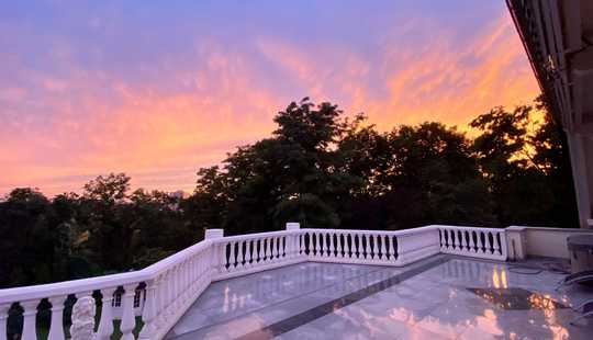 Bild von Exklusives und repräsentatives Anwesen mit Blick auf die Frankfurter Skyline