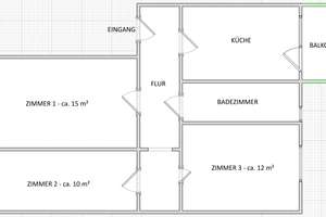 WG Neugründung dreier WG kleines Zimmer – Philipp-Rosenthal-Straße 16, 4103 Zentrum-Südost, Leipzig – Vorschaubild 2