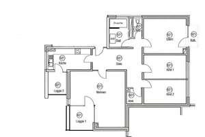 ruhig und zentral: 4,5 Zi Wohnung - Nähe Bahnhof Möhringen und Probstsee - incl. TG und EBK - 2. TG  – Die vollständige Adresse der Immobilie erhältst du vom Anbieter., 70567 Möhringen-Nord, Stuttgart – Vorschaubild 21
