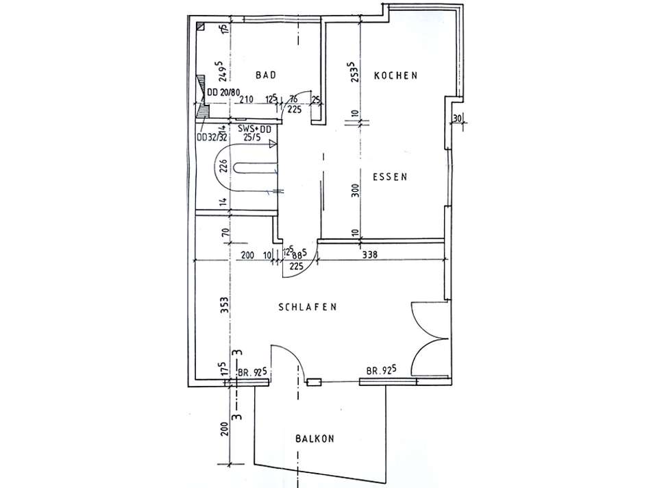 Grundriss Obergeschoss