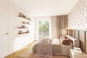 Ruhige Neubauwohnung mit Balkon im Kö-Karree - nur 80m von der Königsallee entfernt – Talstraße 11, 40217 Friedrichstadt, Düsseldorf – Vorschaubild 2