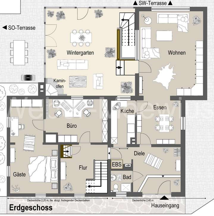 3444 Grundriss Erdgeschoss