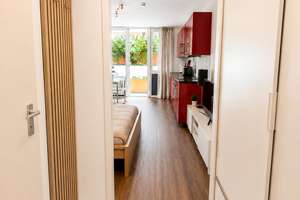 Möbilierte 1-Zimmer Wohnung  in Bogenhausen – Fritz-Meyer-Weg 55, 81925 Oberföhring, München – Vorschaubild 4